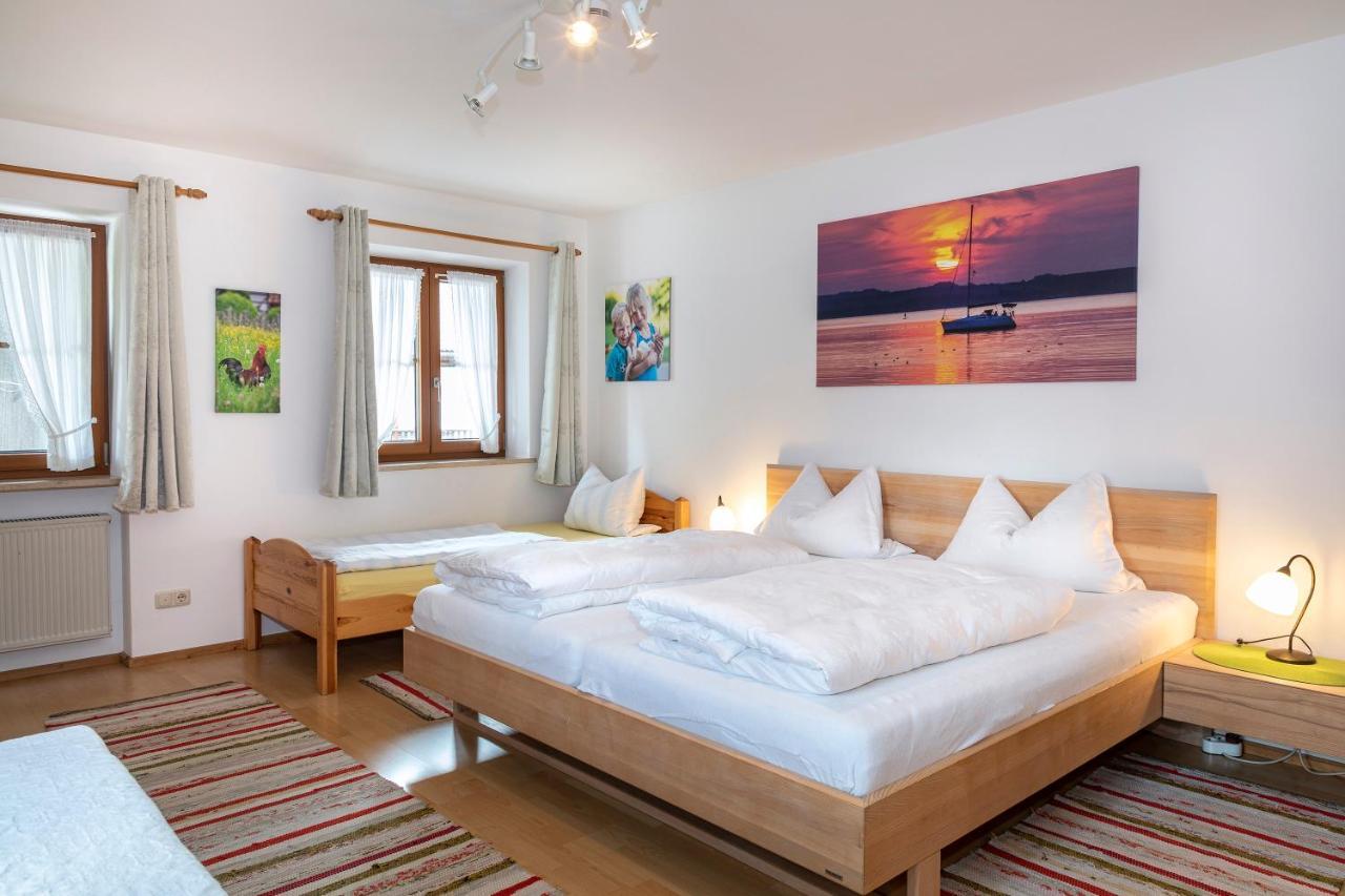 Zaisslhaeusl Hof Ferienwohnungen Übersee Extérieur photo