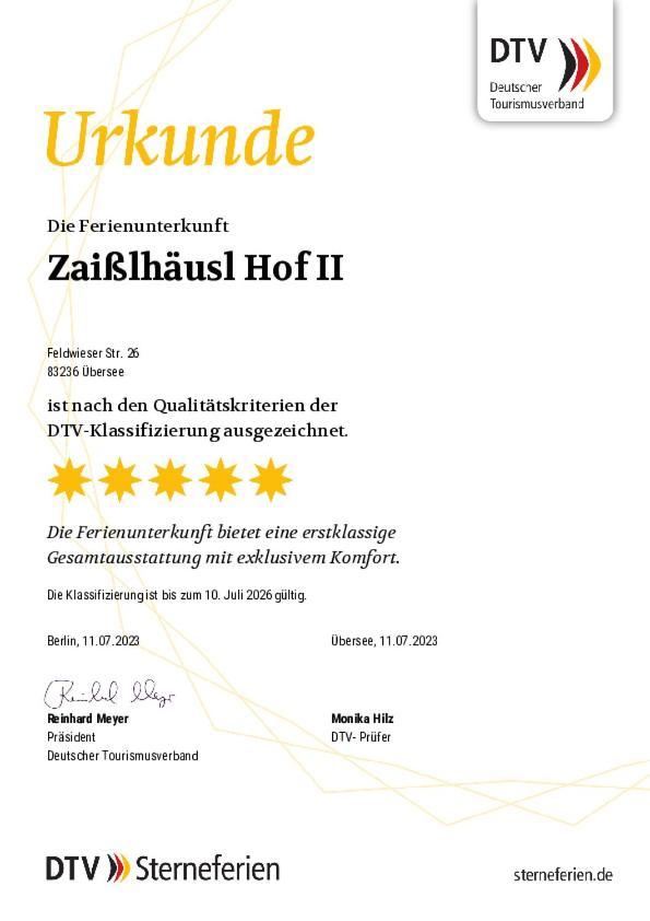 Zaisslhaeusl Hof Ferienwohnungen Übersee Chambre photo